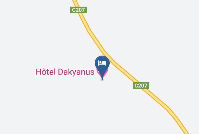 Tunisia - Hotel Dakyanus Maps