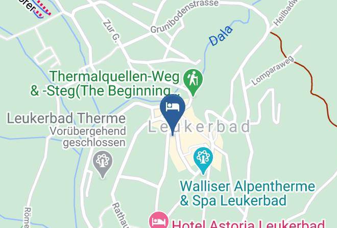 Leuk - Hotel Dala Maps