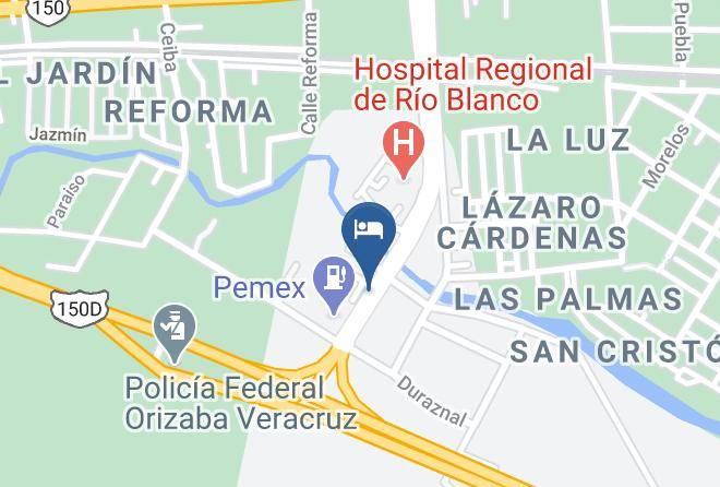 Huiloapan De Cuauhtemoc - Hotel Dalba Maps