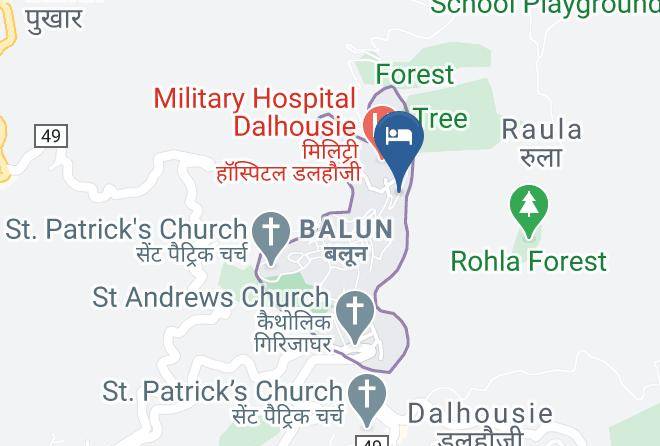 Dalhousie Sub District - Hotel Dalhousie Maps