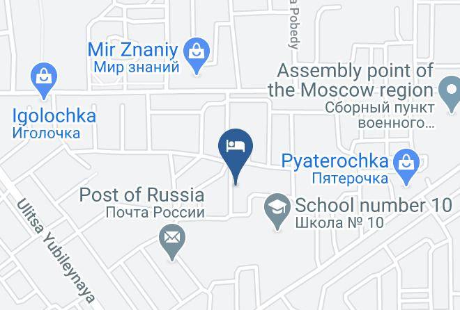 Balashikha - Hotel Dali Maps