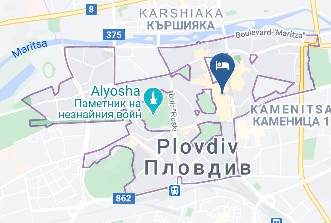 Plovdiv - Hotel Dali Maps