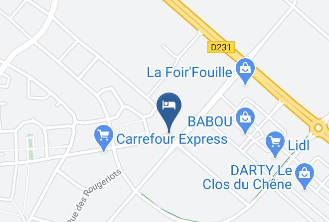 Seine Et Marne - Hotel Dali Maps