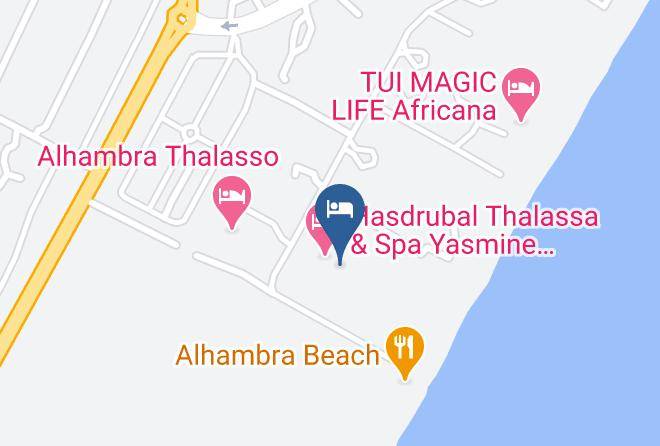 Tunisia - Golden Tulip Taj Sultan Resort Maps