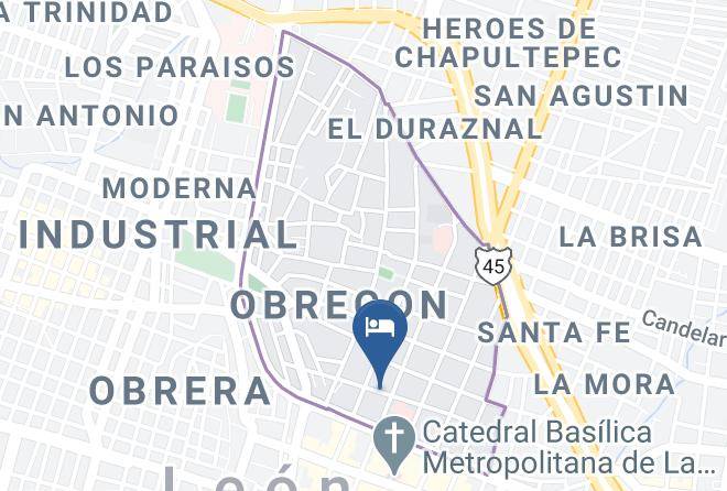 Leon - Hotel Dalia Maps