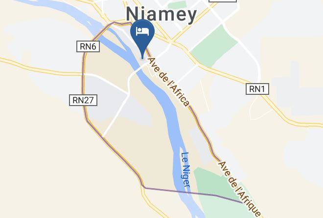 Niamey - Hotel Dalia Maps
