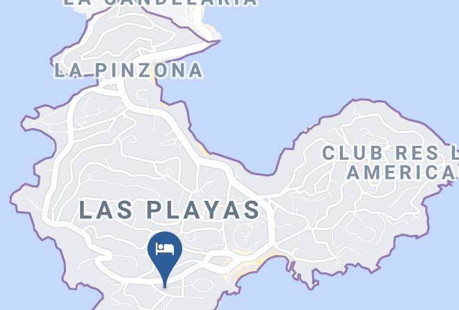 Acapulco De Juarez - Hotel Dalias Caleta Maps