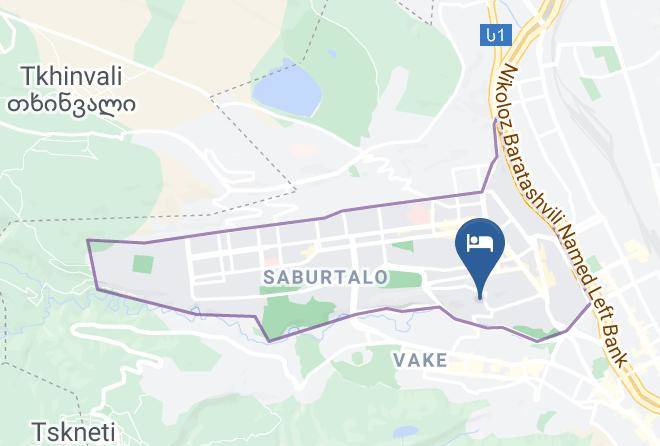 Tbilisi - Hotel Dalida Maps