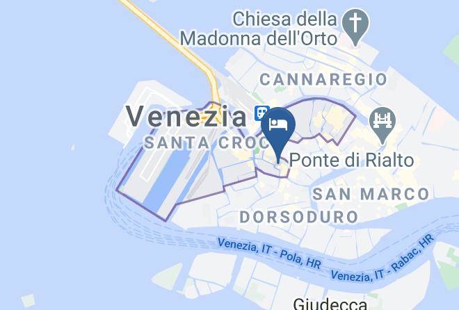 Venice - Hotel Dalla Mora Maps