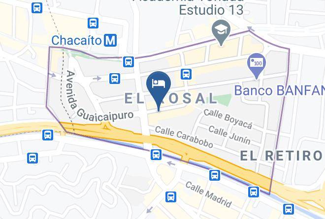 Caracas - Hotel Dallas Maps