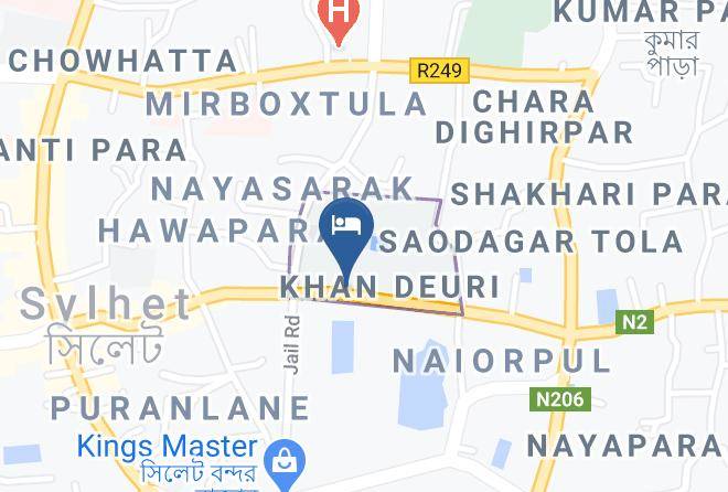 Chittagong - Hotel Dallas Maps