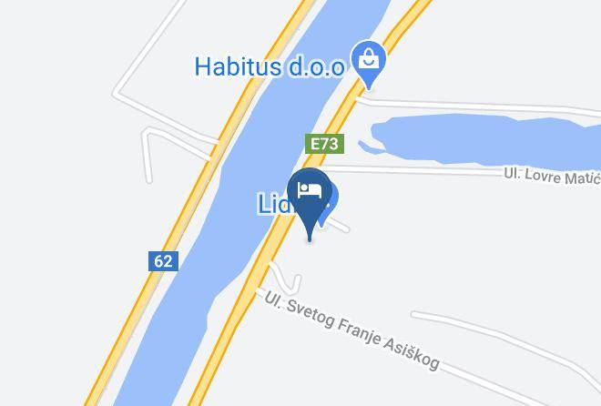 Metkovi - Hotel Narenta Maps