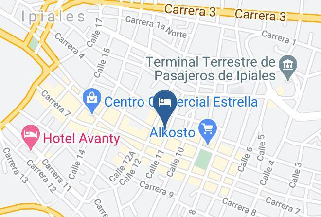 Ipiales - Hotel Damasco Maps