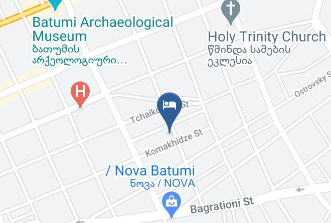 Batumi - Hotel Damashni Maps