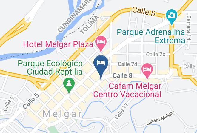 Melgar - Hotel Damayu Maps