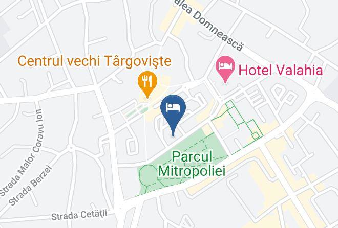 Targoviste - Hotel Dambovia Maps