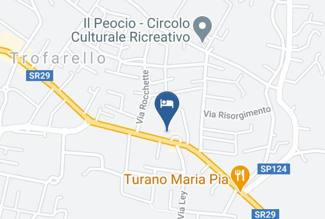 Turin - Hotel Damian Maps