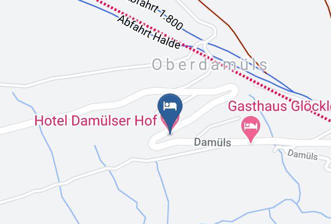 Hotel Damulser Hof Map