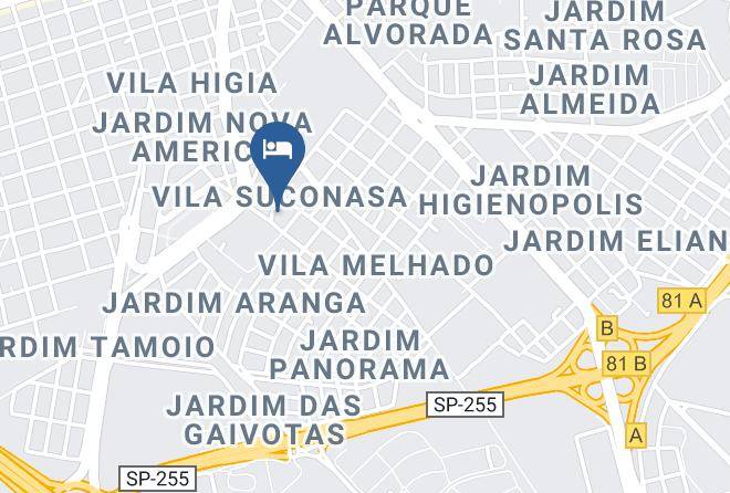 Araraquara - Hotel Dan Inn Araraquara Maps