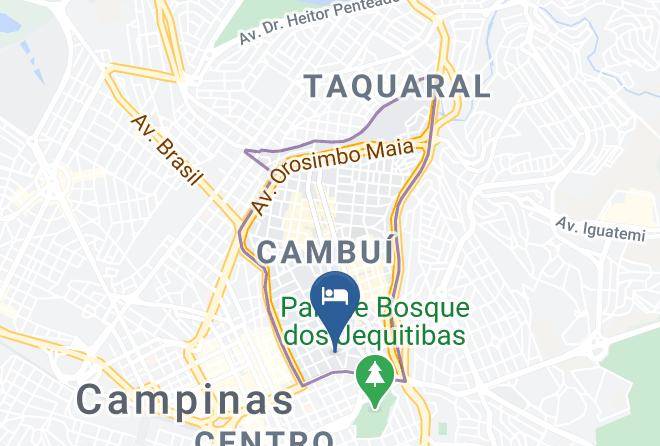 Campinas - Hotel Dan Inn Cambui Maps