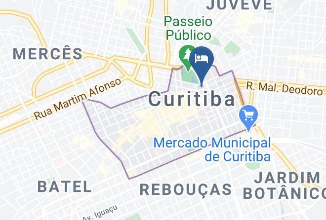 Curitiba - Hotel Dan Inn Curitiba Maps