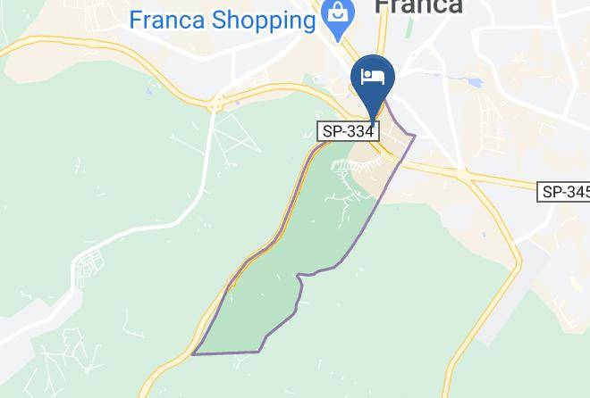 Franca - Hotel Dan Inn Franca Maps