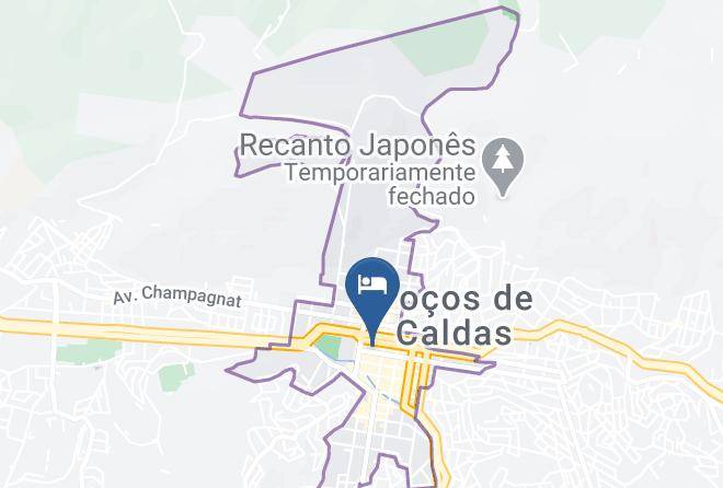 Pocos De Caldas - Hotel Dan Inn Pocos De Caldas Maps