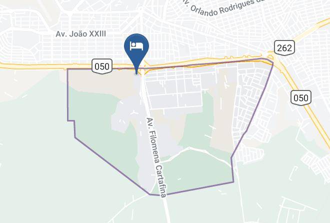 Uberaba - Hotel Dan Inn Uberaba Maps