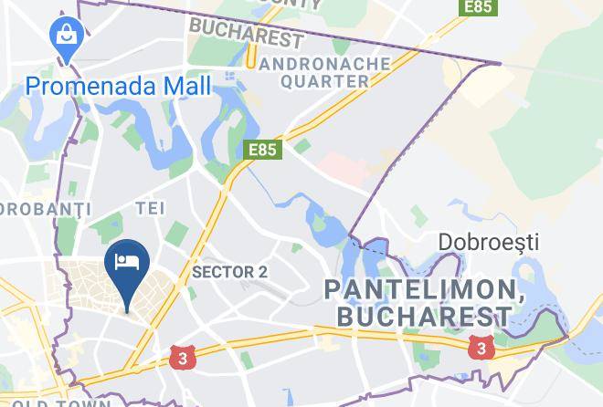 Bucharest - Hotel Dan Maps