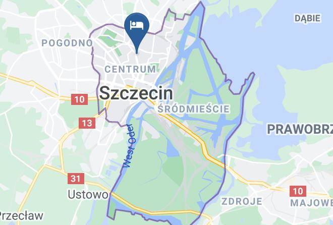 Szczecin - Hotel Dana Maps