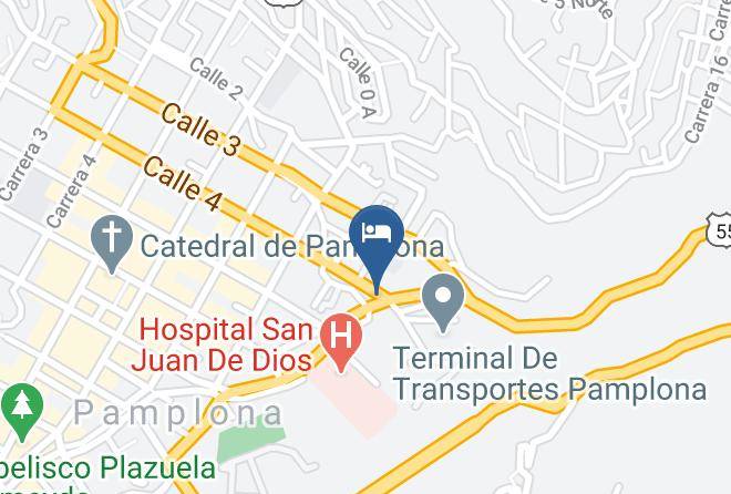Pamplona - Hotel Dancar Maps