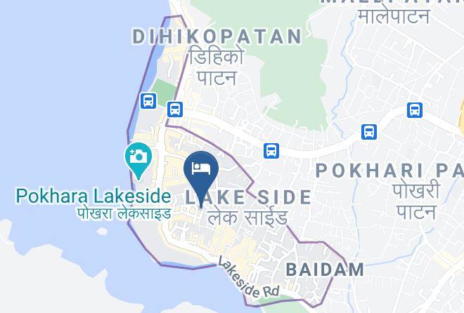 Pokhara - Hotel Dandelion Maps