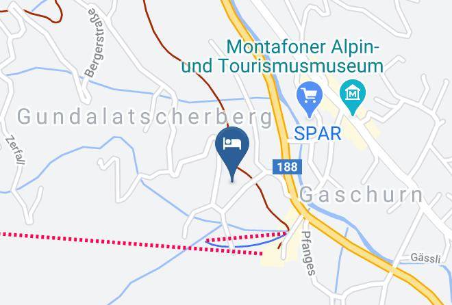 Bludenz - Hotel Daneu Gaschurn Maps