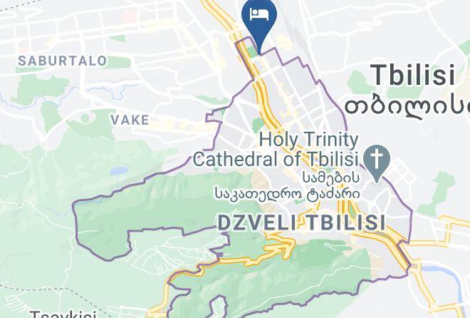 Tbilisi - Hotel Dani Maps