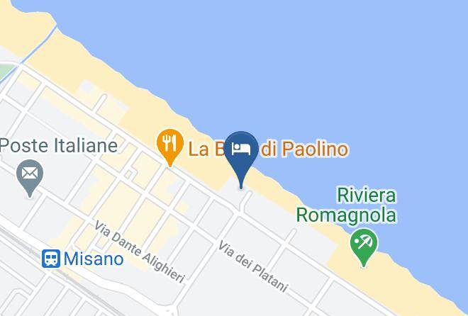 Rimini - Hotel Daniel's Maps