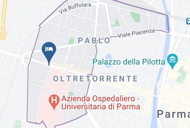 Parma - Hotel Daniel Parma & Ristorante Cocchi Maps