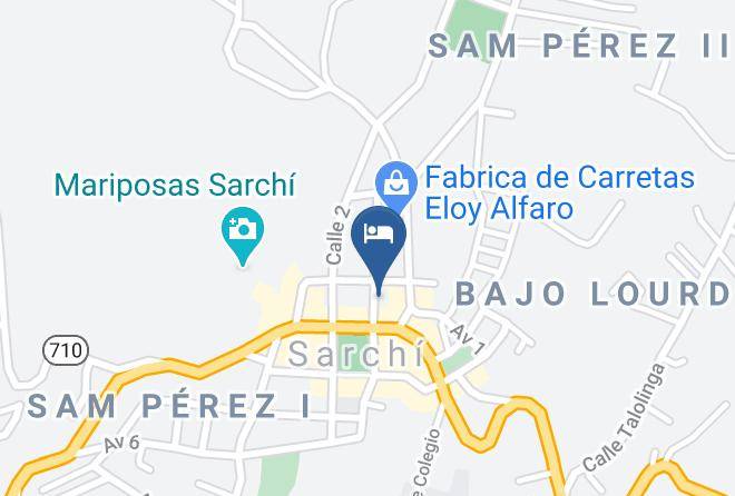 Valverde Vega - Hotel Daniel Zamora Maps