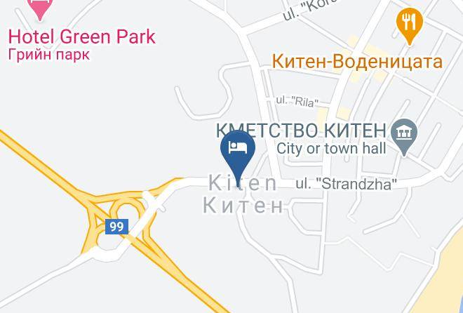 Primorsko - Hotel Daniela Wellness Maps
