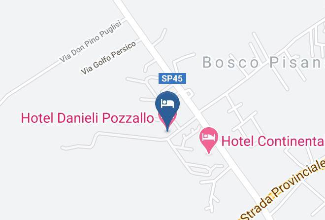 Ragusa - Hotel Danieli Pozzallo Maps