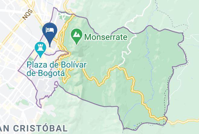 Bogota - Hotel Dann Av 19 Maps