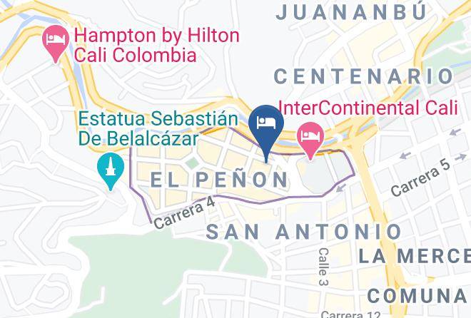 Cali - Hotel Dann Carlton Cali Maps