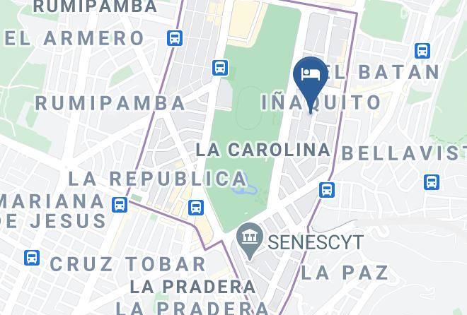 Distrito Metropolitano De Quito - Hotel Dann Carlton Quito Maps