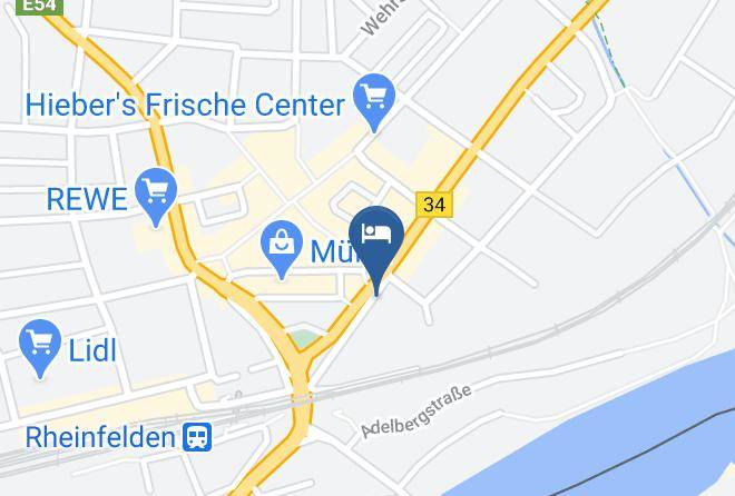 Lorrach - Hotel Danner Maps