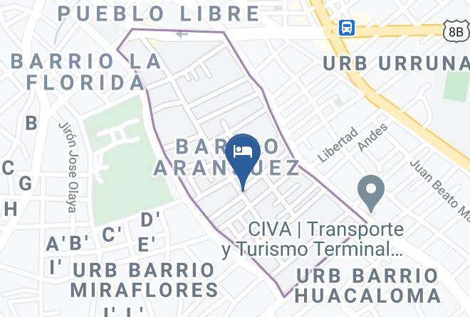 Cajamarca - Hotel Danoba Maps