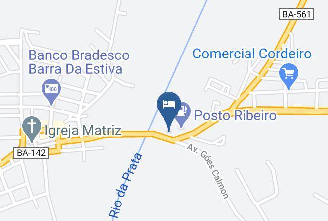 Barra Da Estiva - Hotel Dantas Maps