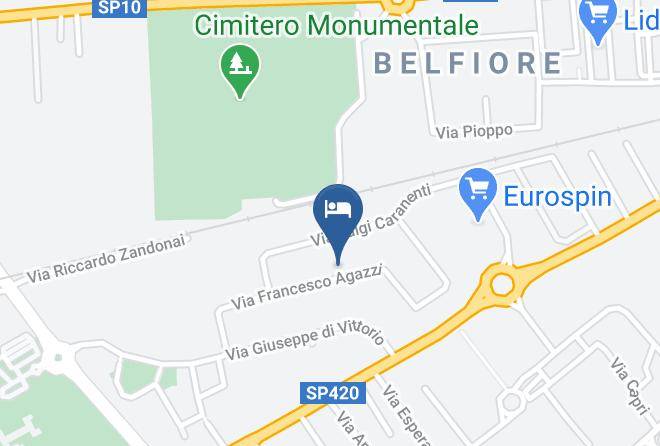 Mantua - Hotel Dante Residence Maps
