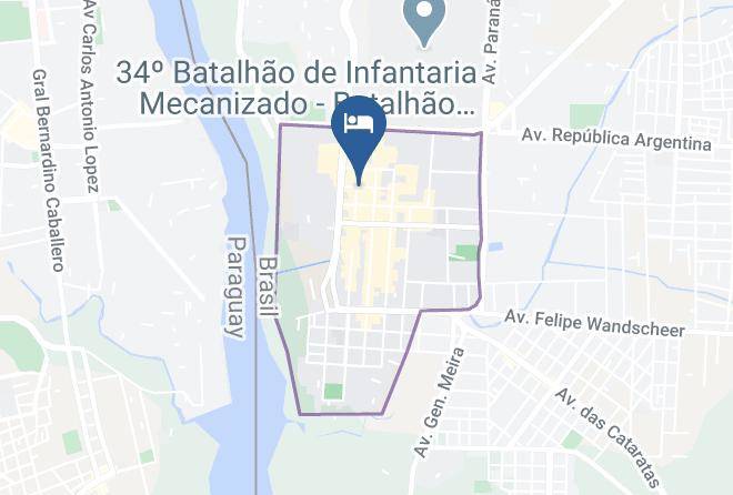 Foz Do Iguacu - Hotel Dany Maps