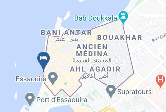 Essaouira - Hotel Dar Ayour Maps