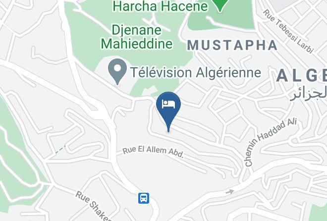 Algiers - Hotel Dar Diaf Maps