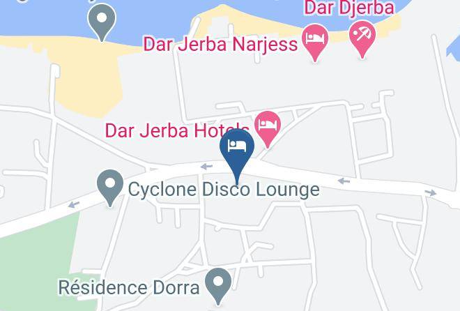 Djerba - Hotel Dar El Manara Maps